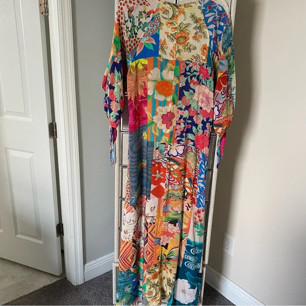 Johnny Was Colorful Maxi Dress - Picture 11 of 12